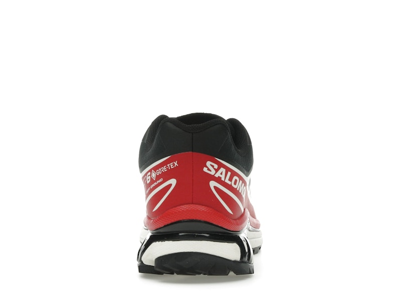 Salomon XT-6 Gore-Tex Black Flame Scarlet