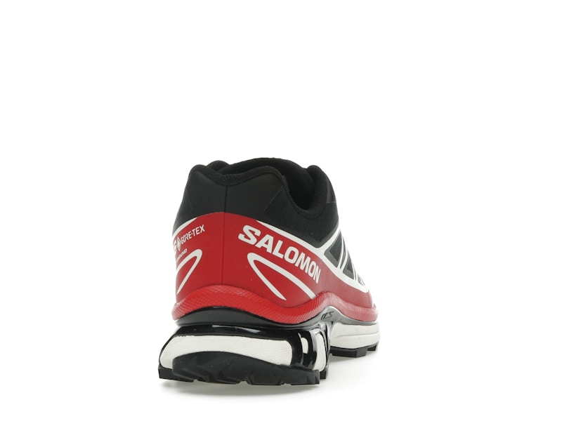 Salomon XT-6 Gore-Tex Black Flame Scarlet