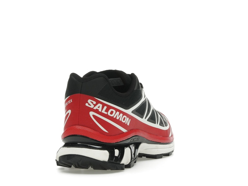 Salomon XT-6 Gore-Tex Black Flame Scarlet