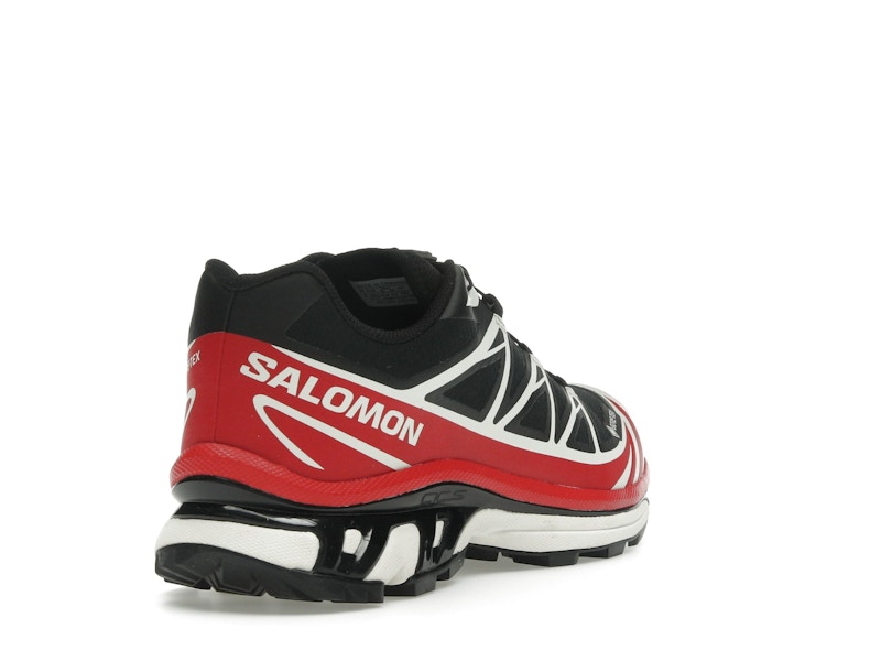 Salomon XT-6 Gore-Tex Black Flame Scarlet