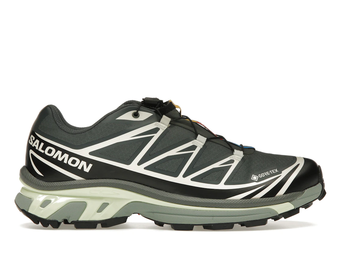 Salomon XT-6 Gore-Tex Black Lime Cream