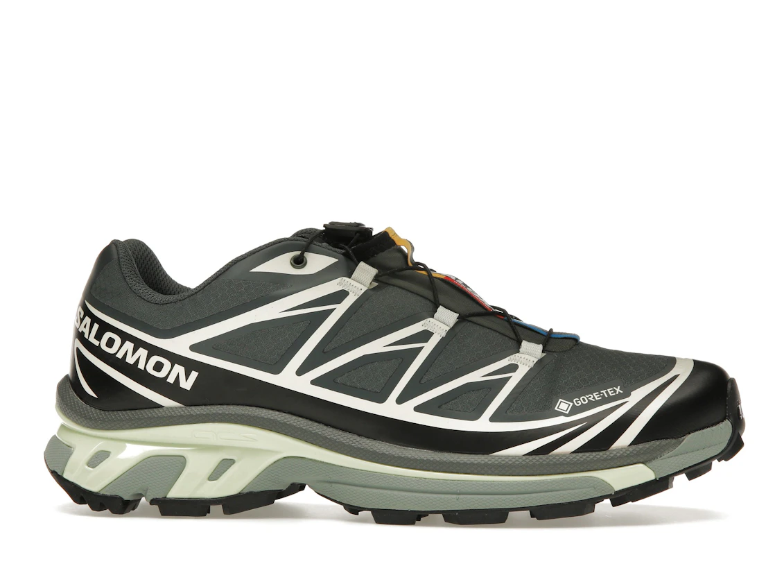 Salomon XT-6 Gore-Tex Black Lime Cream