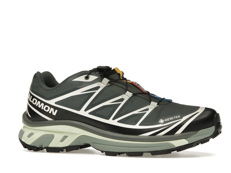 Salomon XT-6 Gore-Tex Black Lime Cream