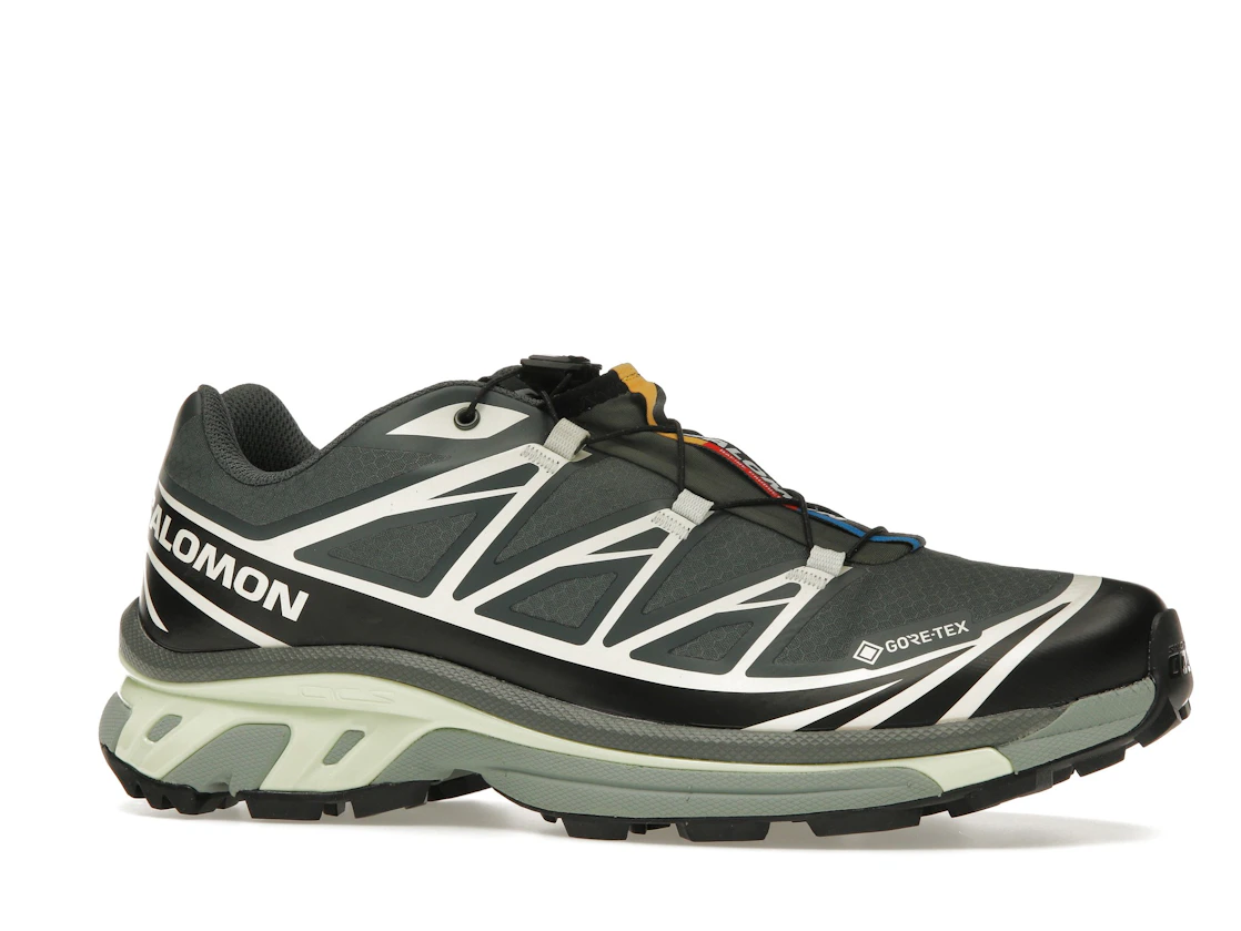 Salomon XT-6 Gore-Tex Black Lime Cream