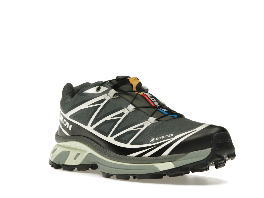 Salomon XT-6 Gore-Tex Black Lime Cream