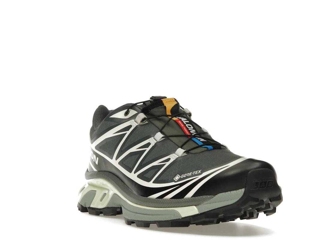 Salomon XT-6 Gore-Tex Black Lime Cream