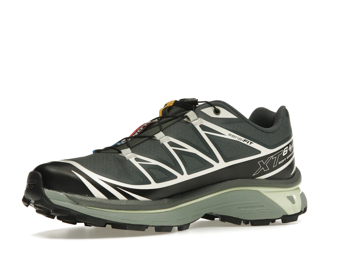 Salomon XT-6 Gore-Tex Black Lime Cream