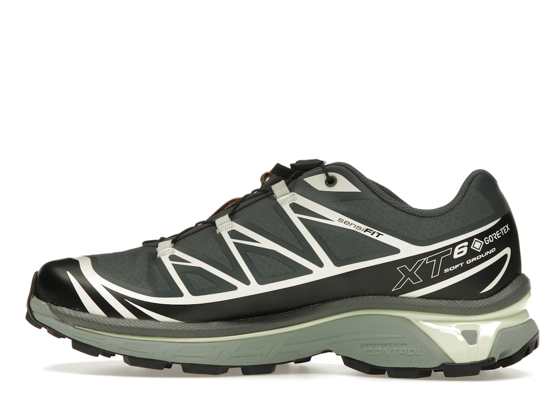 Salomon XT-6 Gore-Tex Black Lime Cream