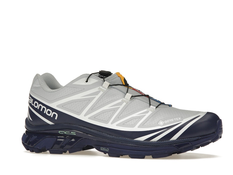 Salomon XT-6 Gore-Tex Blue Print Heather White