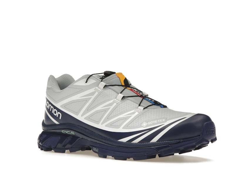 Salomon XT-6 Gore-Tex Blue Print Heather White