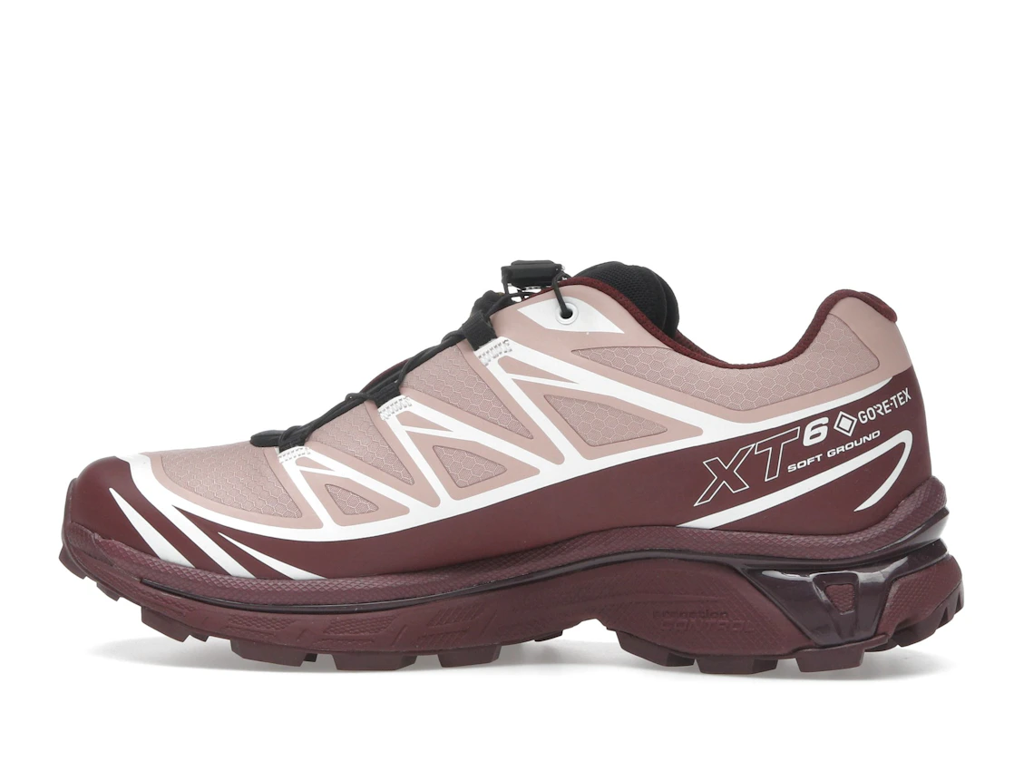 Salomon XT-6 Gore-Tex Mahogany Rose Tawny Port