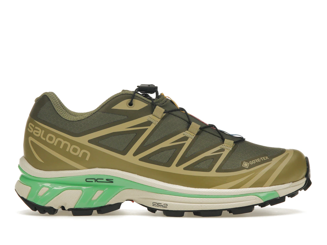 Salomon XT-6 Gore-Tex Olive Night Dried Herb