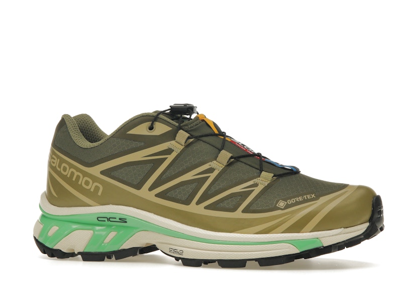 Salomon XT-6 Gore-Tex Olive Night Dried Herb