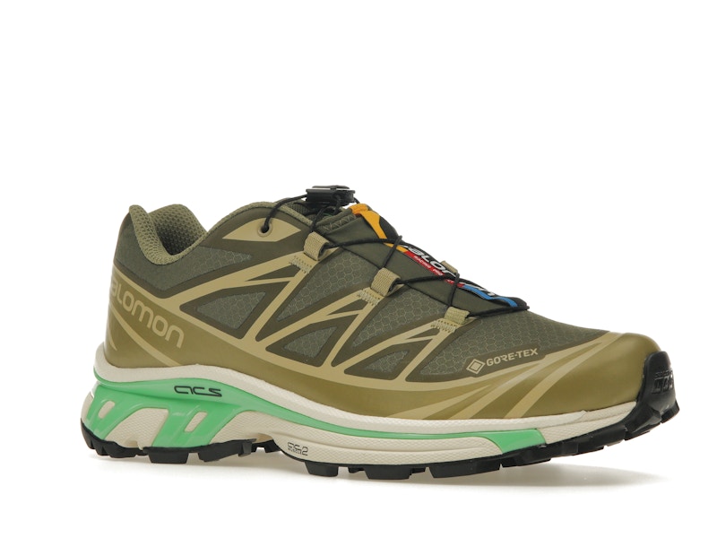 Salomon XT-6 Gore-Tex Olive Night Dried Herb