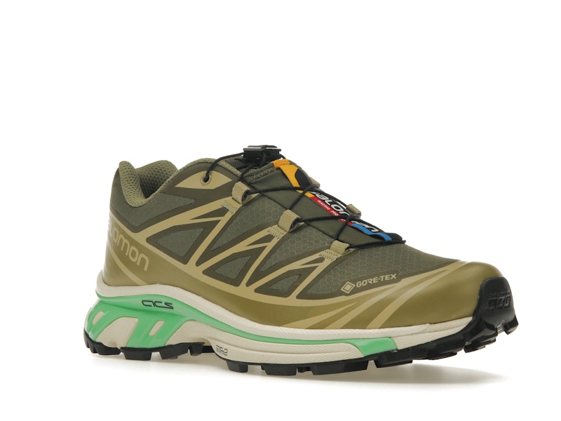 Salomon XT-6 Gore-Tex Olive Night Dried Herb