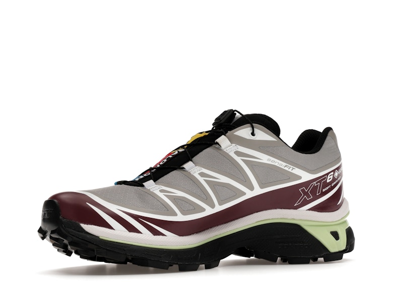 Salomon XT-6 Gore-Tex Paloma Maroon Banner