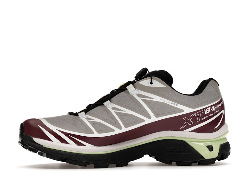 Salomon XT-6 Gore-Tex Paloma Maroon Banner