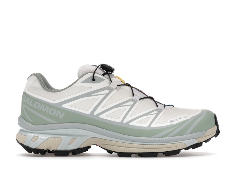 Salomon XT-6 Gore-Tex White Green Milieu