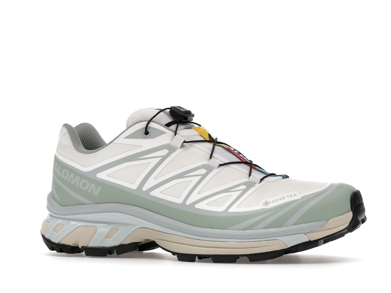 Salomon XT-6 Gore-Tex White Green Milieu