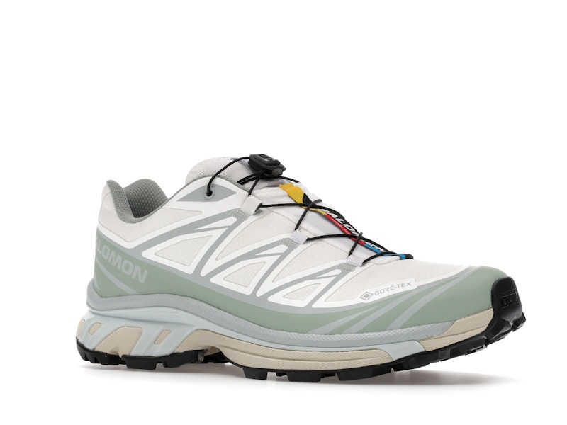 Salomon XT-6 Gore-Tex White Green Milieu