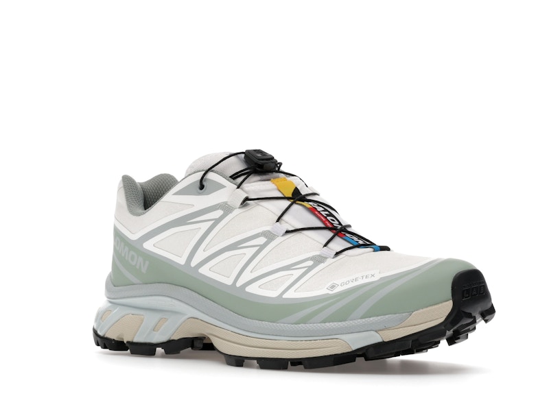 Salomon XT-6 Gore-Tex White Green Milieu