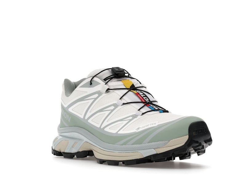 Salomon XT-6 Gore-Tex White Green Milieu