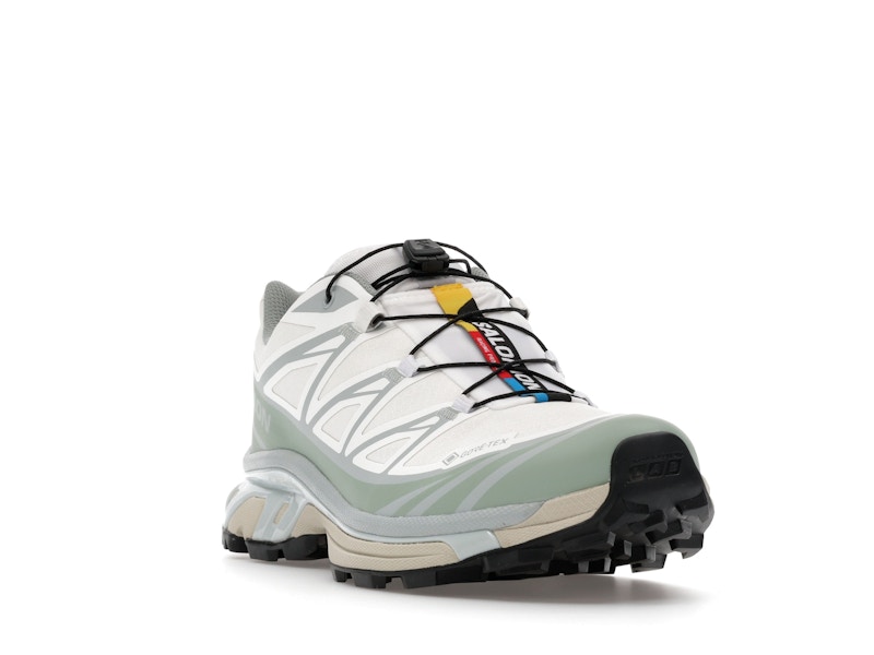 Salomon XT-6 Gore-Tex White Green Milieu