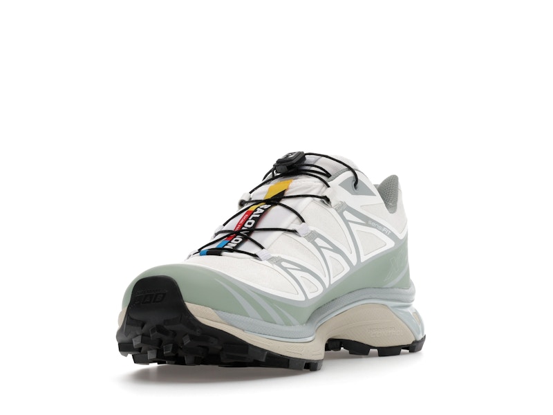 Salomon XT-6 Gore-Tex White Green Milieu