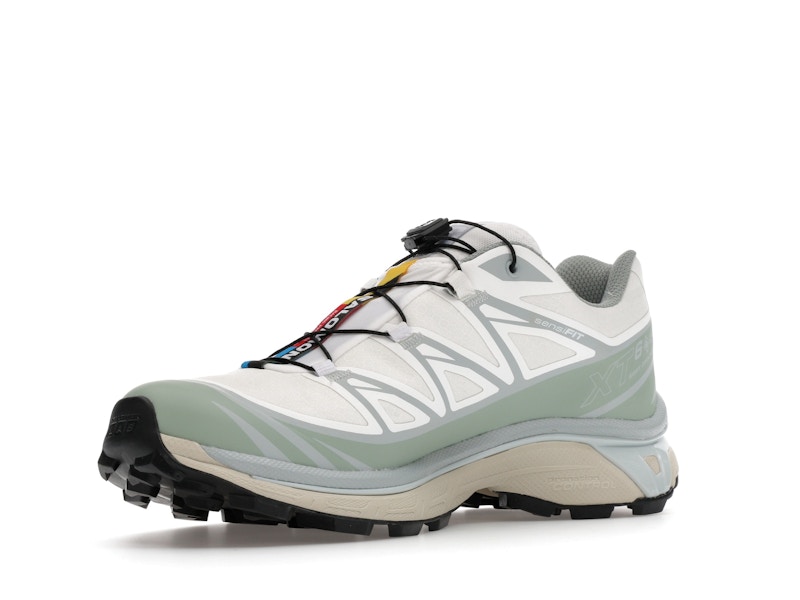 Salomon XT-6 Gore-Tex White Green Milieu