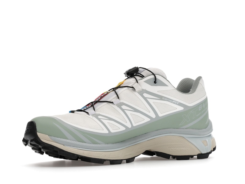 Salomon XT-6 Gore-Tex White Green Milieu