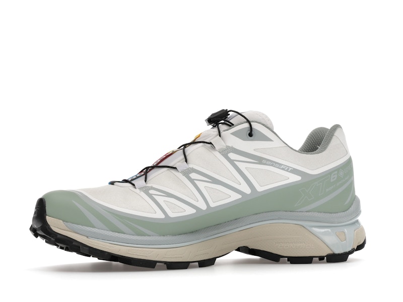 Salomon XT-6 Gore-Tex White Green Milieu