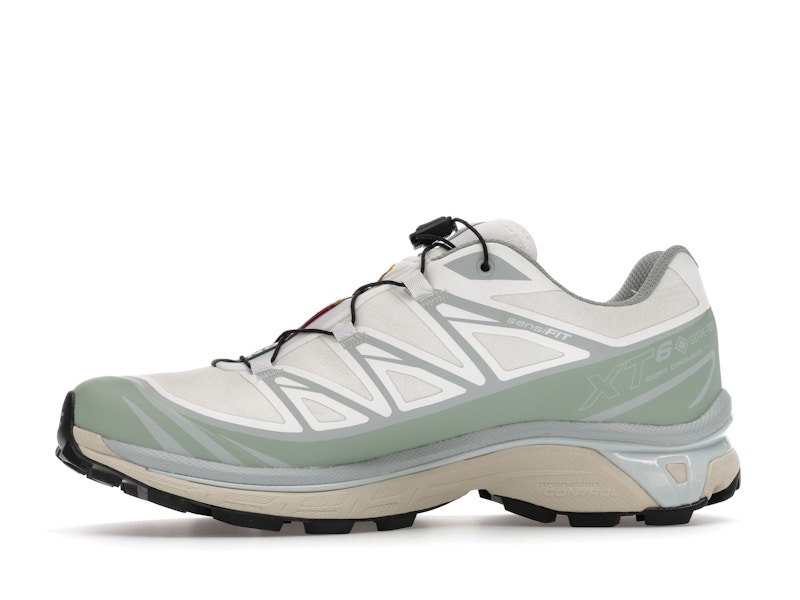 Salomon XT-6 Gore-Tex White Green Milieu