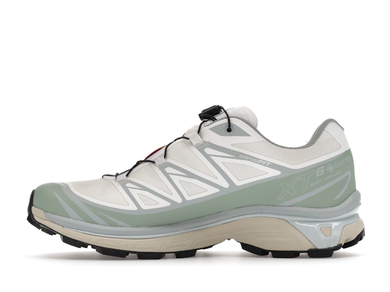 Salomon XT-6 Gore-Tex White Green Milieu