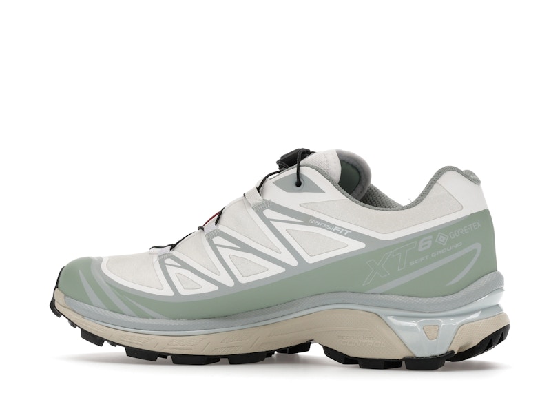 Salomon XT-6 Gore-Tex White Green Milieu