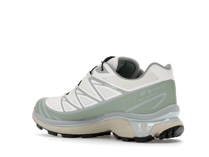 Salomon XT-6 Gore-Tex White Green Milieu