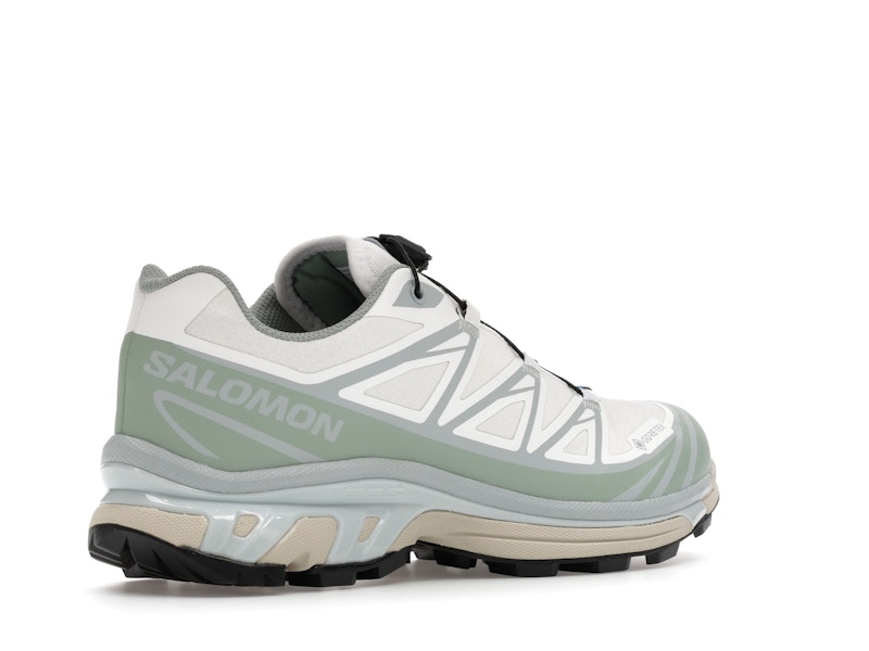 Salomon XT-6 Gore-Tex White Green Milieu