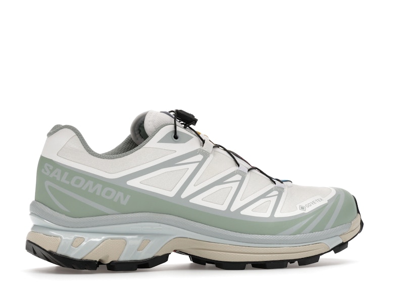 Salomon XT-6 Gore-Tex White Green Milieu