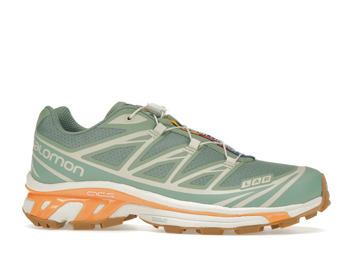 Salomon XT-6 Granite Green Blazing Orange