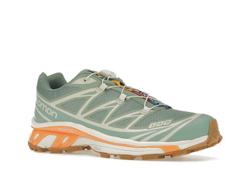 Salomon XT-6 Granite Green Blazing Orange