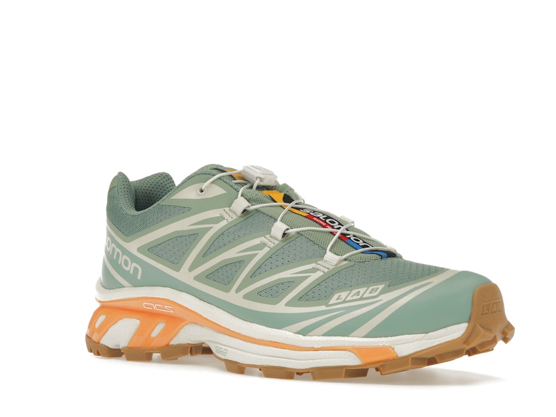 Salomon XT-6 Granite Green Blazing Orange