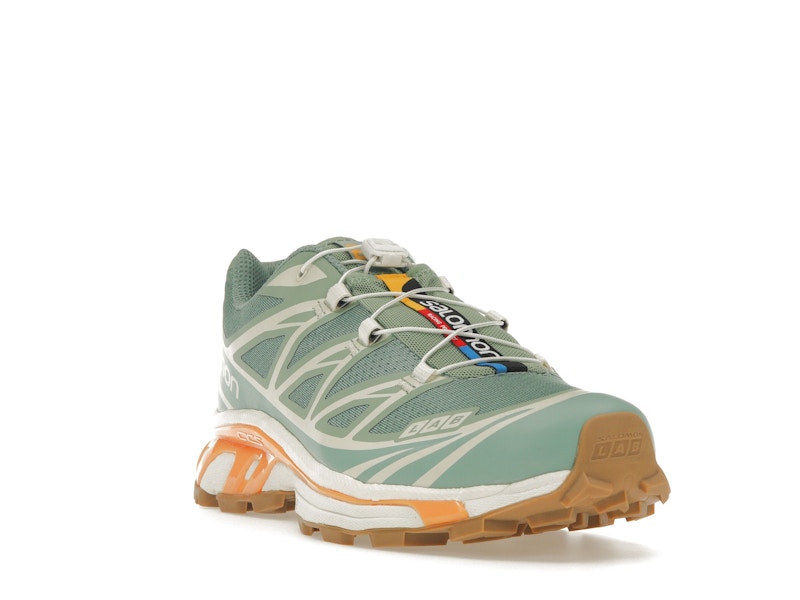 Salomon XT-6 Granite Green Blazing Orange