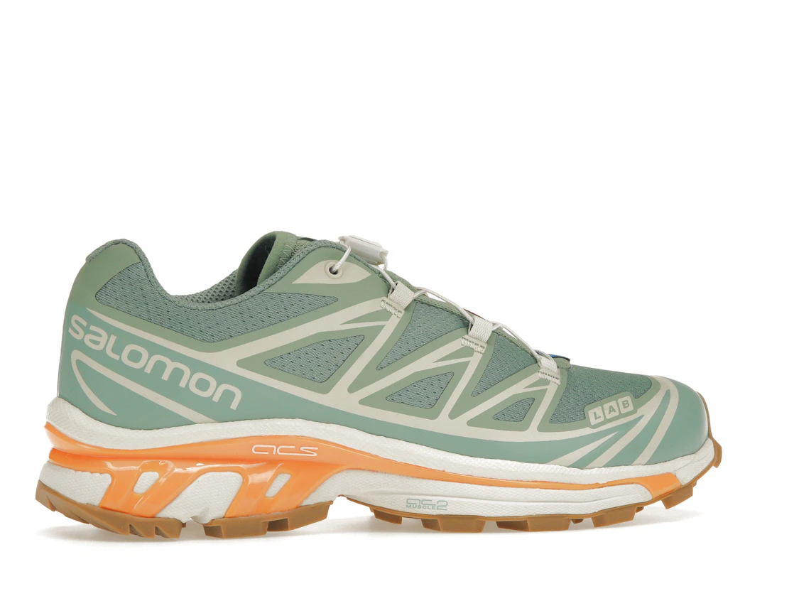 Salomon XT-6 Granite Green Blazing Orange