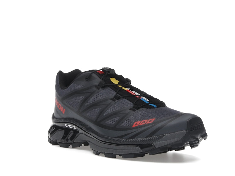 Salomon XT-6 JJJJound Black Fiery Red