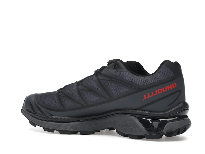 Salomon XT-6 JJJJound Black Fiery Red