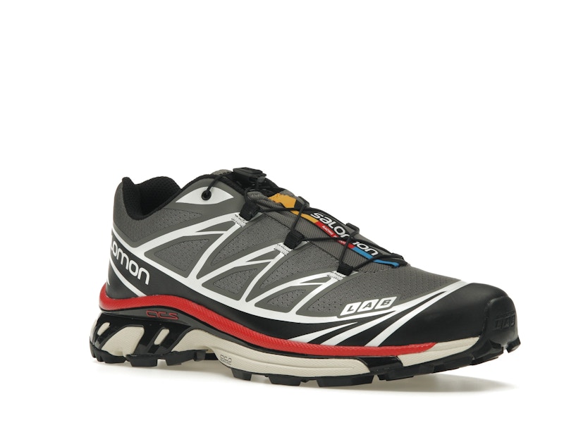 Salomon XT-6 Pewter Aurora Red