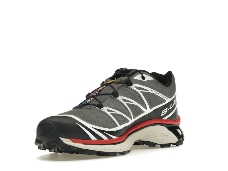Salomon XT-6 Pewter Aurora Red