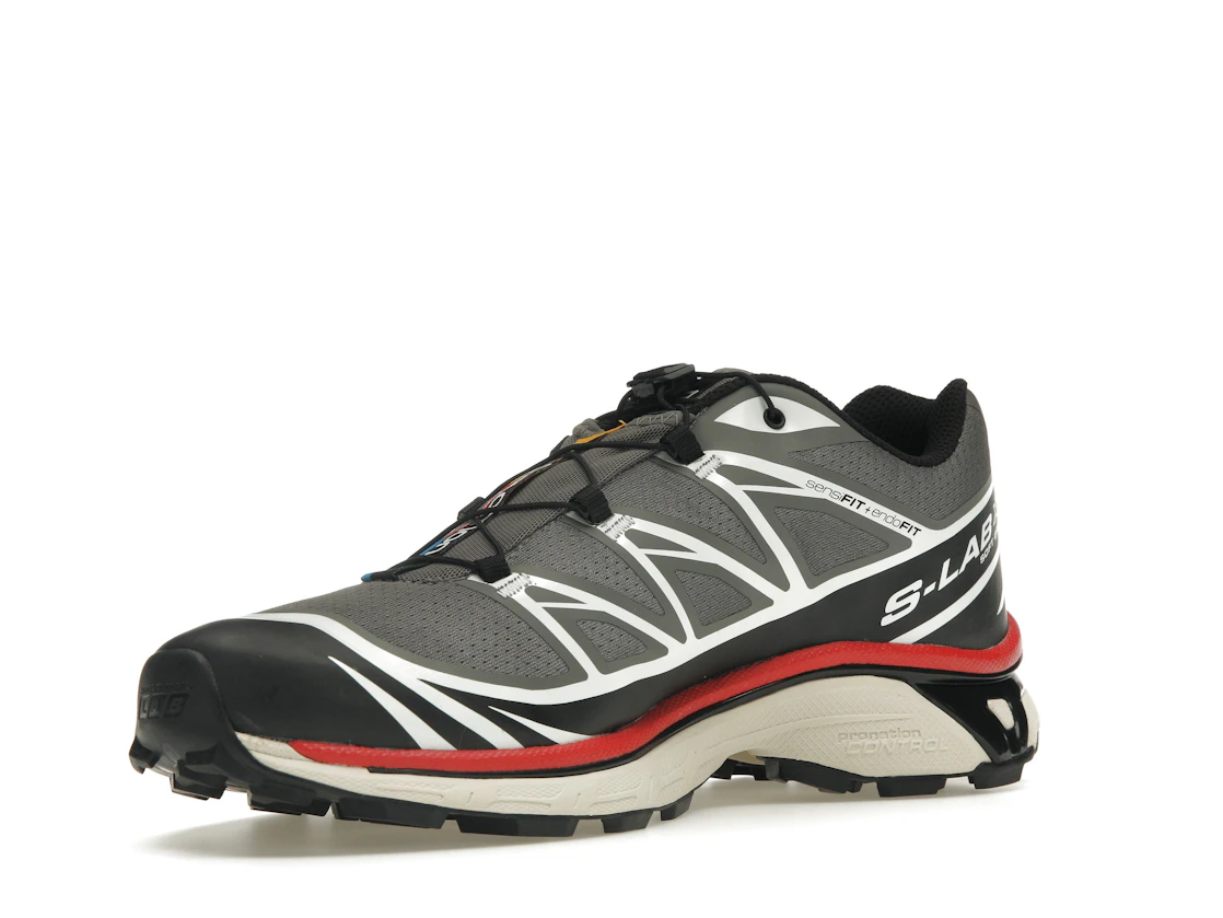 Salomon XT-6 Pewter Aurora Red