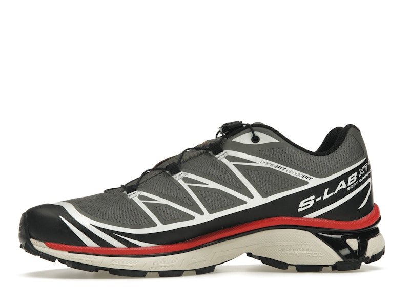 Salomon XT-6 Pewter Aurora Red