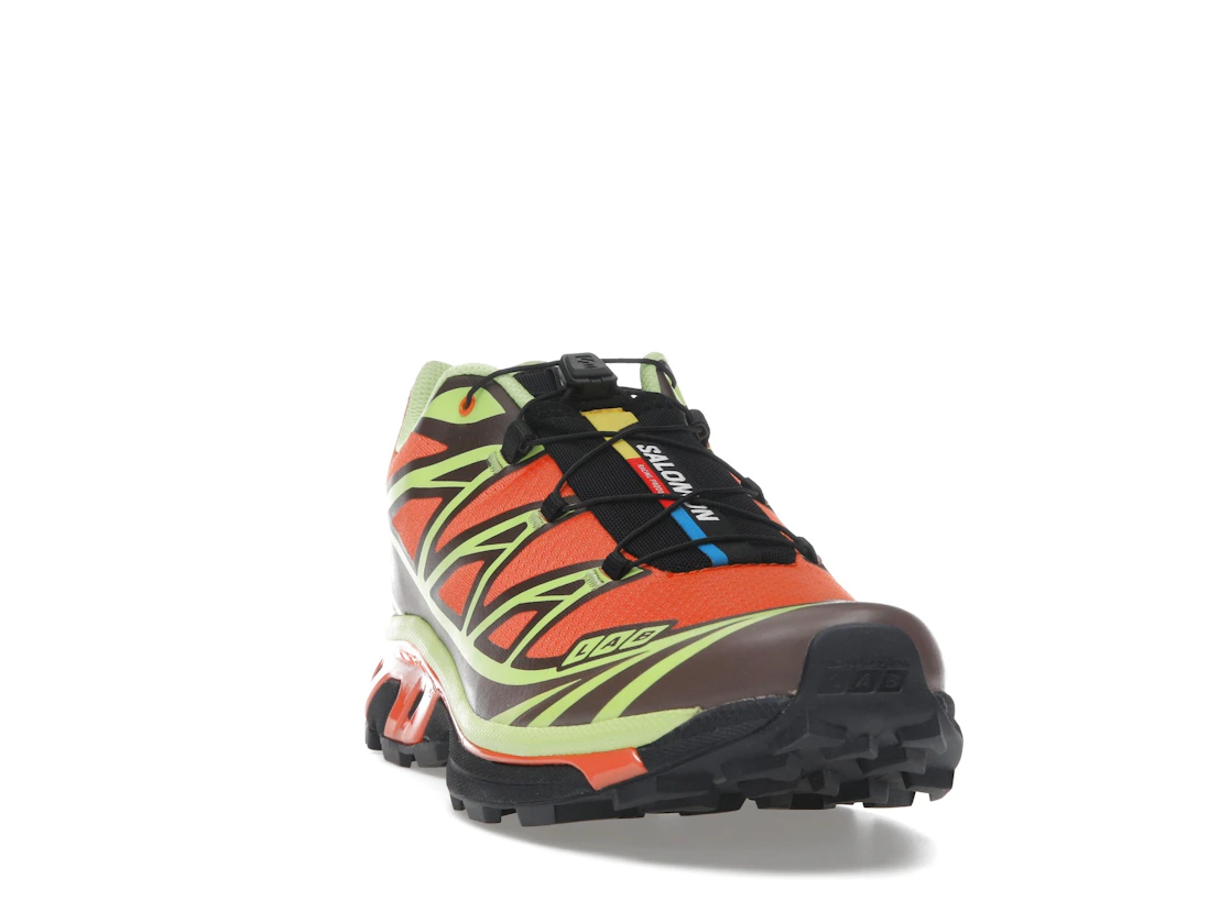 Salomon XT-6 Red Orange Sharp Green