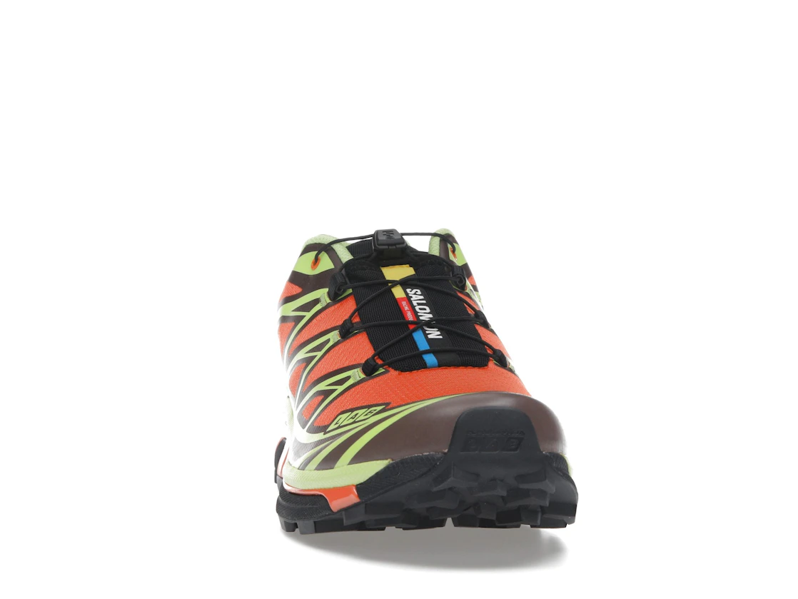 Salomon XT-6 Red Orange Sharp Green